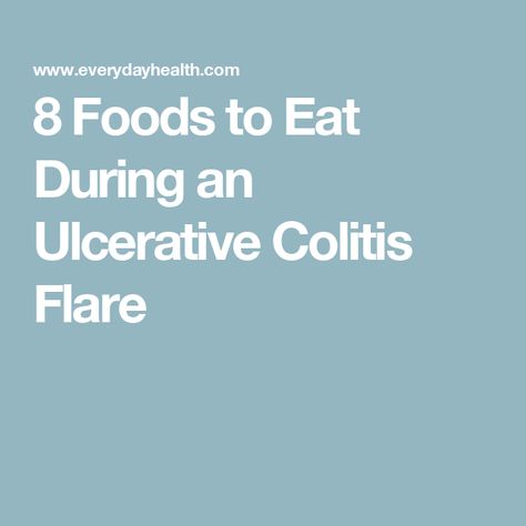 8 Foods to Eat During an Ulcerative Colitis Flare Ibd Diet, Simple Dinner Ideas, Low Fiber Diet, Inflammation Diet, Healthy Food Habits, Gi Tract, Anti Inflammation, Simple Dinner, Fodmap Diet