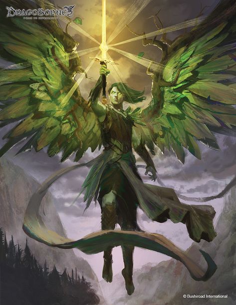 Angle Oc, Fantasy Angel, Fantasy Magic, Forest Creatures, Fantasy Races, Dungeons And Dragons Characters, Dnd Art, Oc Ideas, Fantasy Rpg