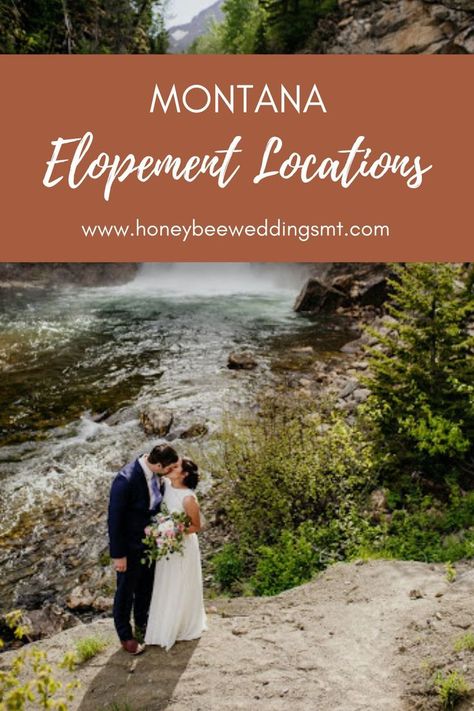 Head to the blog for a comprehensive list of our favorite MONTANA ELOPEMENT LOCATIONS. Including trails for every fitness level & desired view. | http://honeybeeweddingsmt.com Elope Montana, Lake Mcdonald Montana, Flathead National Forest, Many Glacier Hotel, Montana Elopement, Mexico Elopement, Many Glacier, Coast Elopement, Lake Mcdonald