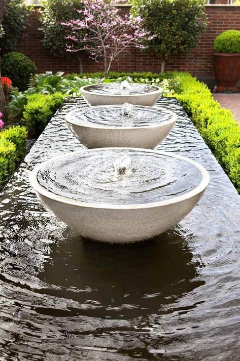 Reka Bentuk Landskap, Kolam Air, Kolam Koi, Outdoor Fountains, Outdoor Water Features, Garden Water Fountains, Garden Water Feature, Fountains Backyard, Backyard Water Feature