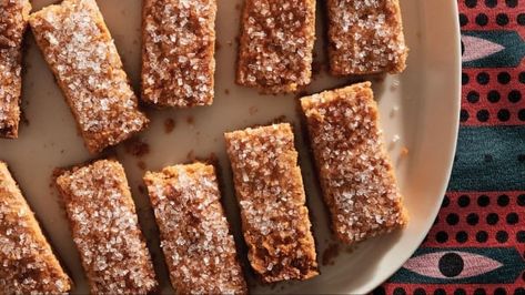 A treat that simply sparkles: Samantha Seneviratne's Guava Bars | CBC Life Orange Olive Oil Cake, Cake Photography, So Satisfying, Chocolate Chunk Cookies, Orange Cake, Cake With Cream Cheese, New Cookbooks, What To Cook, Cakes And More