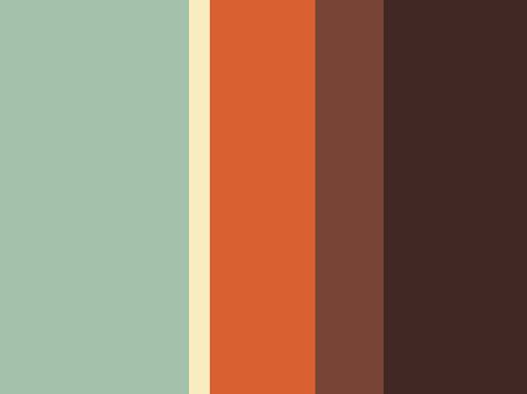 "Oregon" by Legumina Oregon Color Palette, Mars Color Palette, 70s Color Palette, Colour Stripes, Vintage Colour Palette, Mid Century Colors, Retro Color Palette, Color Pallete, Retro Background