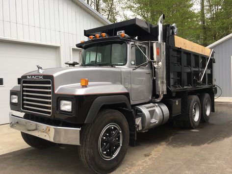 Mack Trucks For Sale, Mack Dump Truck, Mack Cabover Trucks, Dump Trucks For Sale, Armored Semi Truck, Equipment Trailers, Sand And Gravel, Air Cooler, Abandoned Semi Trucks