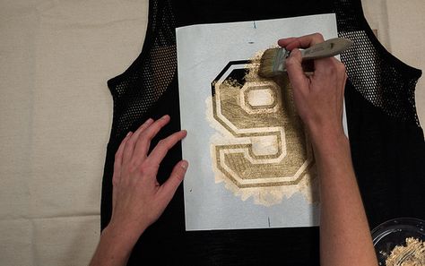 How To Make A Sports Jersey Shirt by CieraHolzenthal, via Flickr Diy Basketball, Football Girlfriend, Football Diy, Card Factory, Spirit Shirts, Basketball Shirts, Football Party, Spirit Wear, Sports Mom