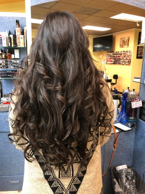 Long Hair With Extensions, 1c Hair, Hair With Extensions, Styled Hair, A Haircut, Black Rose, Hair Extensions, Long Hair, Hair Cuts