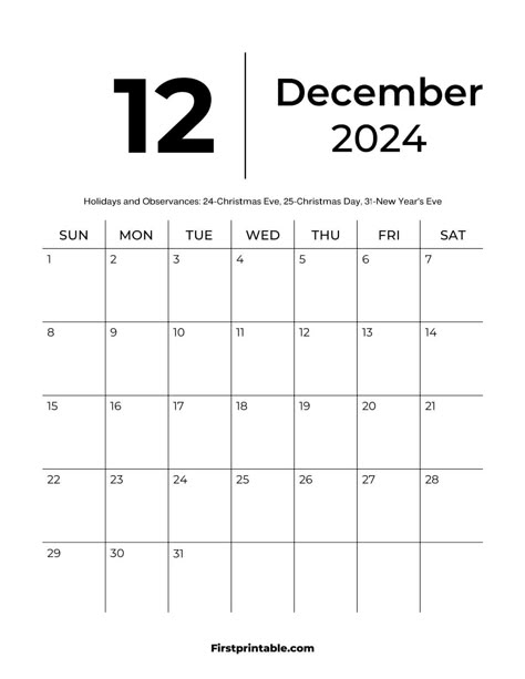 Free Printable, Editable & Fillable December Calendars 2024 with holidays | Blank | 35 + Templates December Month Calendar, Printable Calendar Design, Booking Calendar, Editable Monthly Calendar, Free Printable Monthly Planner, Fillable Calendar, December Month, Smart Goals Worksheet, Shape Worksheets For Preschool