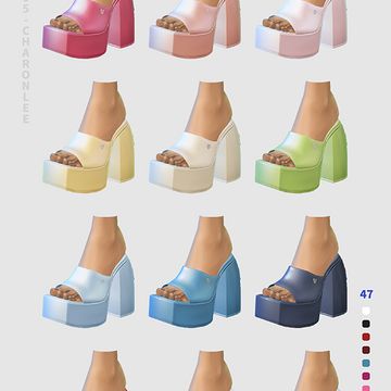 Sims Platform Shoes, Sims 4 Platform Shoes, Sims 4 Cc Platform Shoes, Sims 4 Platform Sandals, Sims 4 Mods Platform Shoes, Sims 4 Cc Platform Shoes Patreon, High Heel Slippers, Sims 4 Characters, Platform Slippers