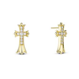 Checkout - EP JEWELS Ep Jewels, Cross Earring, Cross Earrings, 925 Sterling Silver Jewelry, Gold Vermeil, Dream Closet, Cubic Zirconia, Gold Plate, 925 Sterling Silver