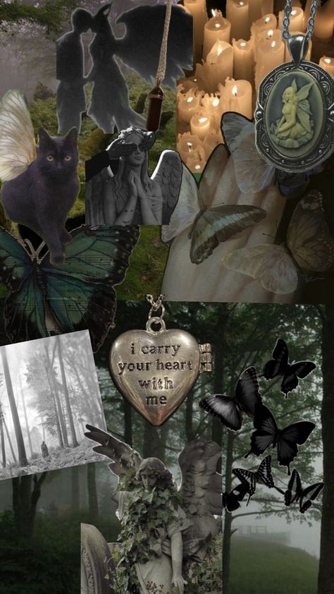 Fairy Grunge Aesthetic 🌲🧚🏻‍♀️🌿🍄 Junecore Aesthetic, Fairy Grunge Desktop Wallpaper, Urban Fairy Aesthetic, Grunge Fairy Wings, Witchy Fairy Aesthetic, Witch Grunge Aesthetic, Fairy Grunge Pfp, Fairy Witch Aesthetic, Dark Fairy Aesthetic