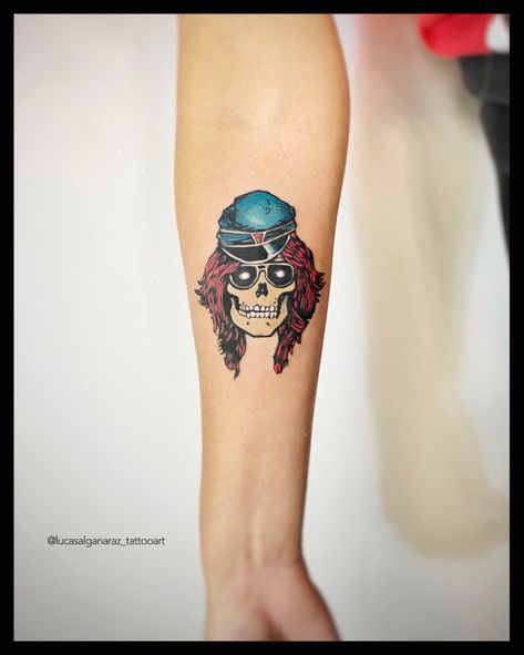 #axlrose Axl Rose Tattoo Ideas, Axl Rose Tattoo, Axel Rose, Axl Rose, Rose Tattoos, Rose Tattoo, Skull Tattoo, Class Ring, Tattoo Ideas