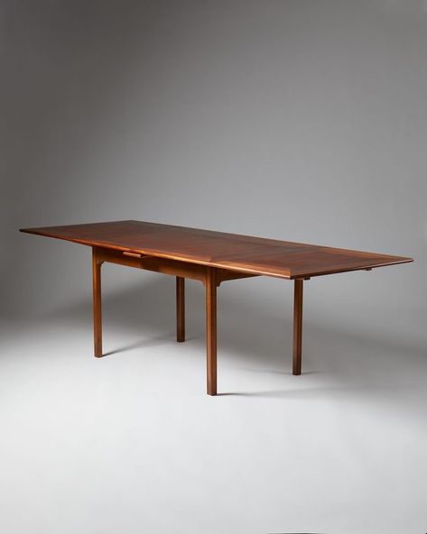 Kaare Klint, Rud. Rasmussen, Denmark, 1937 Kaare Klint, Dining Table Design, The 20th Century, History Design, Danish Modern, Glass Lighting, Danish Design, Chair Design, Table Design