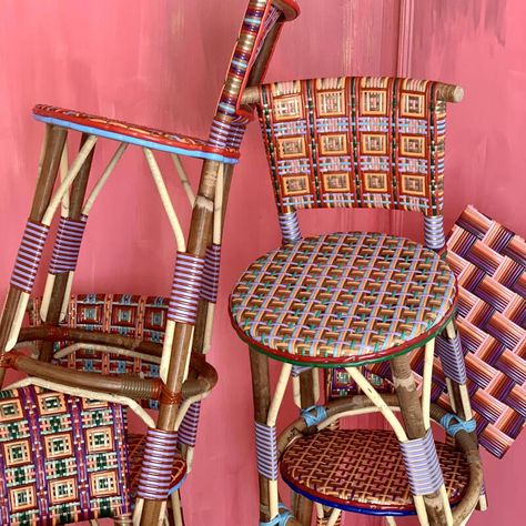 Object of Desire: Philippe Model's Woven Terrace Furniture Woven Furniture Design, Macrame Chandelier, Object Of Desire, Terrace Furniture, Woven Chair, Woven Furniture, Garden Designer, Cottage In The Woods, Deco Boheme