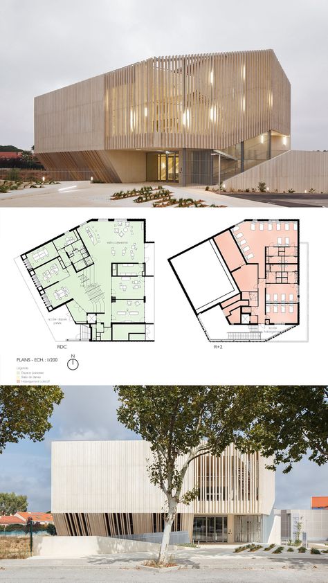 Public Architecture Buildings, Library Design Ideas Architecture, Library Exterior Design Architecture, Library Floorplans, Public Architecture Design, Library Exterior Architecture, Library Design Exterior, Library Exterior Design, Library Architecture Exterior