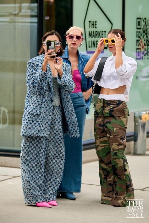 Women Street Style 2024, Fashionable Street Wear, Fashion Week Street Style Ss24, New York Fashion Week 2024 Street Style, Spring 24 Fashion, 2024 Nyc Street Style, Streetwear Fashion 2023 Women, Street Chic 2024, London Fashion Week 2024