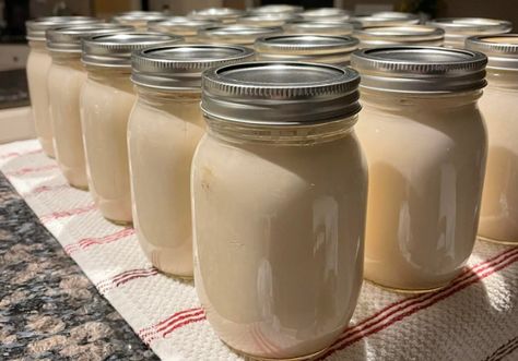 How to Make Homemade Evaporated Milk: A Cost-Effective and Delicious Recipe Making Evaporated Milk, Pressure Canning Whole Milk, Homemade Evaporated Milk Recipes, How To Make Evaporated Milk Homemade, Canning Evaporated Milk, Canning Condensed Milk, Diy Evaporated Milk, How To Make Evaporated Milk, 2% Milk Recipes Ways To Use