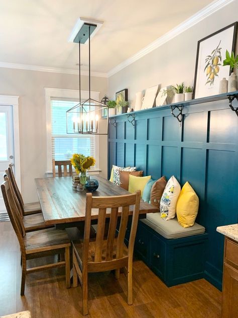 Seating In Kitchen, Dining Room Banquette, Diy Board And Batten, Bench Seating Kitchen, Banquette Dining, Banquette Seating In Kitchen, Dining Room Bench Seating, Kitchen Banquette, Room Bench