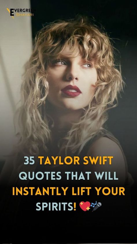 Taylor Swift Quotes that Will Instantly Lift Your Spirits! 💖🎤#TaylorSwiftQuotes #InspirationOverload" Taylor Swift Healing Quotes, Positive Taylor Swift Lyrics, Taylor Swift Senior Quotes, Taylor Swift Graduation Quotes, Taylor Swift Inspirational Quotes, Taylor Swift Quotes Inspirational, Song Quotes Taylor Swift, New Start Quotes, Quotes Taylor Swift