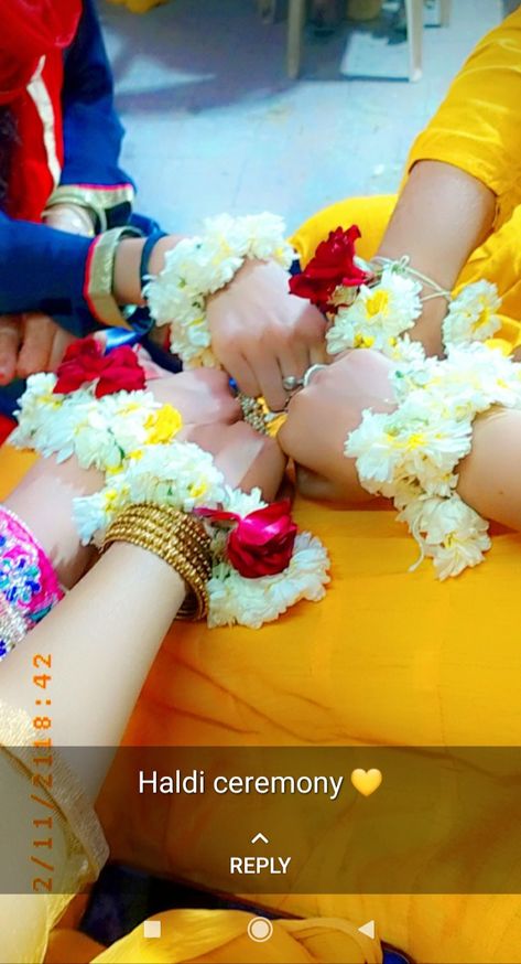 Haldi Ceremony Quotes For Instagram, Caption For Haldi Ceremony Pics, Haldi Vibes Snap, Caption For Haldi Pics, Haldi Snapchat, Haldi Snap, Haldi Captions For Instagram, Haldi Pics, Haldi Ceremony Decorations