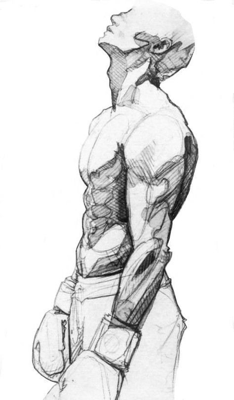 Men Anatomy Drawing Body Reference, Male Body Drawing Tutorial, Male Art Reference Poses, Sketches Of Men, Male Body Sketch, Male Sketches, Back Drawing, Male Pose, Male Figure Drawing