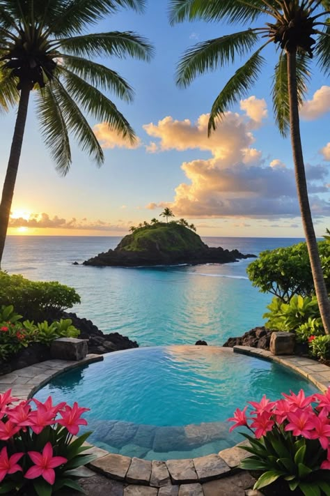 Spiritual Vacations, Tropical Retreat, Spiritual Retreat, Dream Vacations Destinations, Pacific Islands, Pretty Landscapes, Dream Travel Destinations, Dream Holiday, Summer Wallpaper