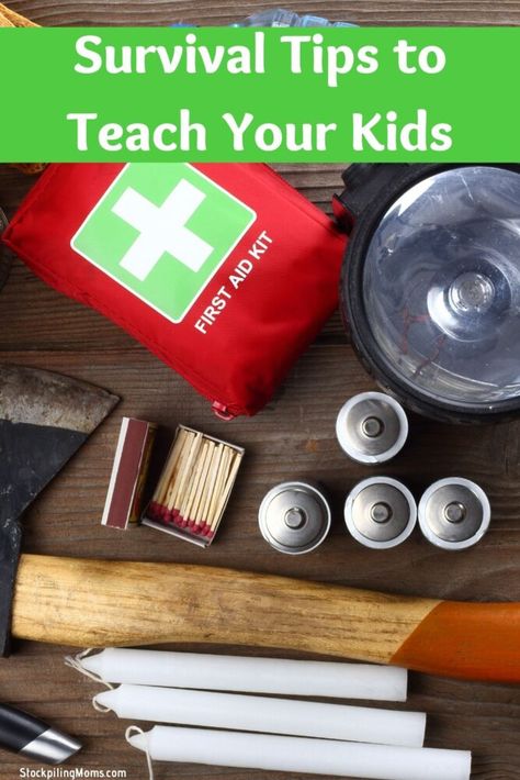 Kids Survival Skills, Summer Camp Activities, Teaching Life Skills, Safety And First Aid, Survival Skills Life Hacks, Kid Hacks, Tactical Survival, Hiking With Kids, Emergency Prepping