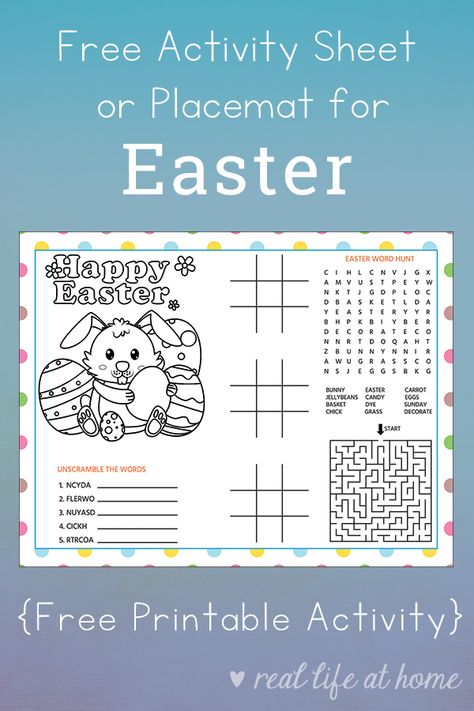 Easter Activity Pages, Printable Easter Activities, Easter Placemats, Easter Worksheets, Jelly Beans Easter, Easter Bunny Colouring, Easter Activity, Easter Activities For Kids, Toddler Education