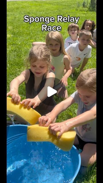 Water Play Activity For Kids, Water Play Activity For Preschool, Water Play Games For Kids, Fun Outdoor Activities For Preschoolers, Kids Outdoor Games Ideas, Water Kindergarten Activities, Water Fun For Kids Outdoor, Game For Kids Outdoor, Kindergarten Games Outdoor