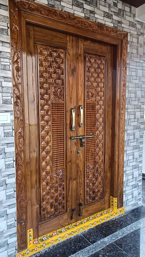 Elevate your bedroom with exquisite wooden cupboard designs that seamlessly blend style and functionality. Embrace timeless elegance and organization in one. #WoodenCupboard #BedroomDesign #HomeDecor #InteriorStyle #OrganizationGoals 🛏️🪵 Modern Wooden Cupboard Design, Main Door Design Photos, Wooden Cupboard Design, Ideas For Small Bedrooms, Door And Window Design, House Front Door Design, Wardrobe Interior, House Main Door Design, Single Door Design