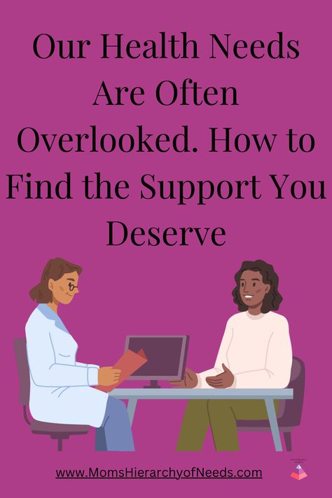 There’s been a lack of investment in women’s health, from research and clinical trials to funding. And the stats are even worse for women of color. So, there are huge knowledge gaps about conditions that disproportionately impact our health, despite how prevalent they are.

So, how do you self-advocate and get support from your health care providers, doctors and community when you need it? Midwifery Student, Hierarchy Of Needs, Woman Health, Womens Health Care, Obstetrics And Gynaecology, Reproductive Health, School Of Medicine, Health And Fitness Tips, Clinical Trials