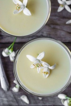 Grapefruit Blossom Pot de Creme Imbolc Recipes, Grapefruit Blossom, Flower Recipes, Aphrodisiac Foods, Spring Recipes Dessert, Edible Flowers Recipes, The View From Great Island, Spring Menu, Dessert Candles