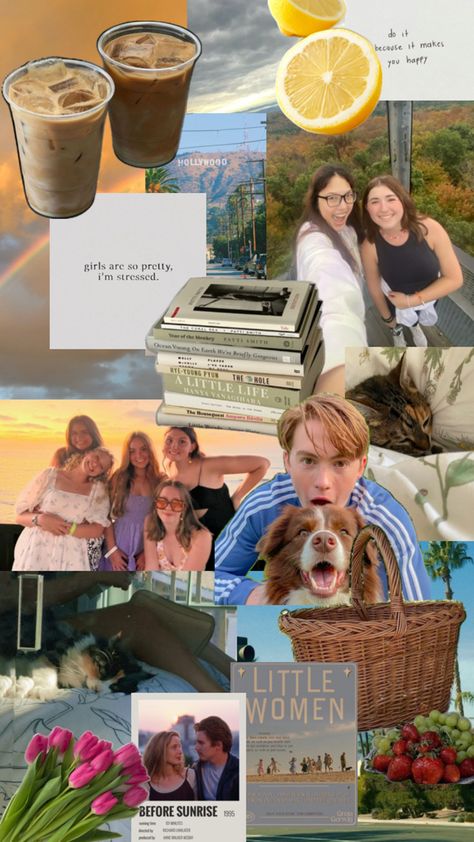 made a collage about me (and some of my favorite things) Collage About Me, About Me Collage, Personality Collage, Personal Collage, Me Collage, Fall Collage, Instagram Photo Ideas Posts, Collage Ideas, Instagram Photo Ideas