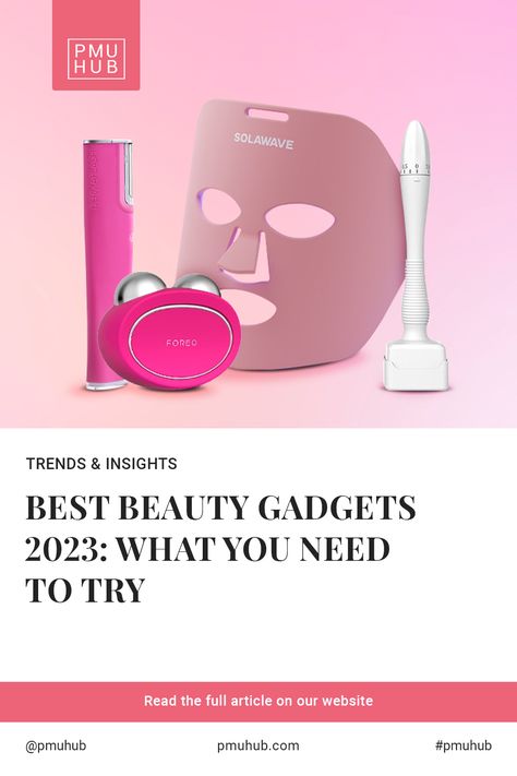 2023 is the perfect time to try some new beauty gadgets to take your at-home beauty routine to the next level. With so many influencers on TikTok and Instagram, we are constantly hearing about the newest and coolest beauty gadgets, ranging from skincare to grooming to hair tools. That’s where we step in. Read more to find out what beauty gadgets in 2023 you should try, how they work, and where to buy them online. Skincare Gadgets, Beauty Tools Must Have, New Gadgets 2023, Viral Skincare Products 2023, Skin Care Products Skincare Tools, Facial Devices Skin Care, Beauty Gadgets Skin Care Tools, Amazon Skincare, Permanent Makeup Machine