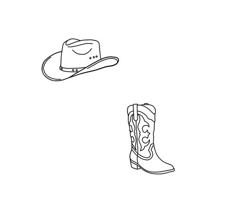 Cowboy Couple Tattoos, Cowboy Minimalist Tattoo, Minimalist Cowboy Hat Tattoo, Matching Cowboy Hat Tattoos, Matching Western Tattoos Couples, Cowboy Boot Tattoo Traditional, Cowboy Boot And Hat Tattoo, Country Matching Tattoos, Shopping Cart Tattoo