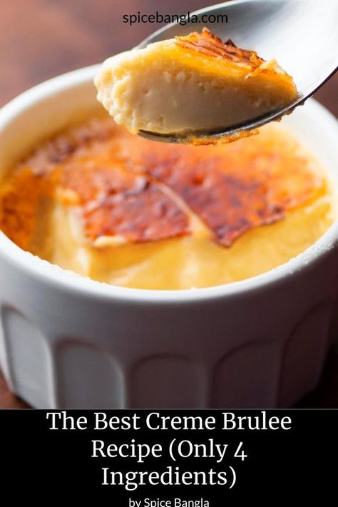 The Best Creme Brulee, Best Creme Brulee Recipe French, The Best Creme Brulee Recipe, Party Cake Recipes, How To Make Cream Brulee, Creambrule Recipes, Creme Brulee For Two, Creme Brulee Recipe Videos, How To Make Crème Brûlée