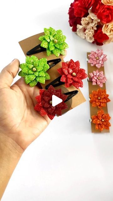 Diy Hair Clips For Kids, Handmade Hair Accessories Diy, Hair Clips Diy Tutorials, Diy Hair Accessories Tutorial, Hair Accessories Tutorial, Tiara Hair, Hair Clips Diy, Handmade Hair Clip, Tiara Hairstyles