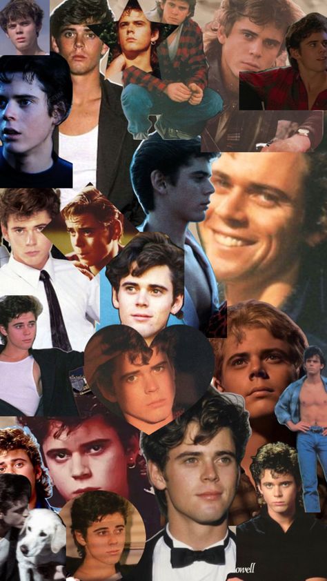 Young C Thomas Howell, Thomas Howell 80s, C Thomas Howell 80s, Tomas Howell, The Outsiders Ponyboy, C Thomas Howell, 80’s Men, Thomas Howell, The Outsiders Cast