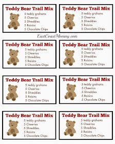 Teddy Bear Trail Mix Recipe, Picnic Ideas Activities, Teddy Bear Picnic Ideas, Teddy Bear Picnic Activities, Teddy Bears Picnic Food, Sleepover Crafts, Bear Puppet, Teddy Bear Picnic Birthday Party, National Teddy Bear Day