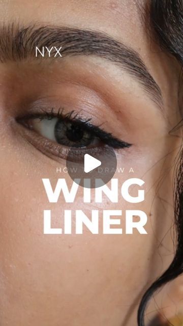 Hannah | Beauty Content Creator | UGC on Instagram: "How to draw a wing liner 🤌🏽😍  #winglinertutorial #makeuptutorials #indianmakeuptutorial #indianmakeupblogger" How To Do Winged Liner, Small Wing Liner, How To Put Winged Eyeliner, Subtle Winged Eyeliner Tutorial, Tiny Winged Eyeliner, Wing Liner Tutorial, Subtle Winged Eyeliner, How To Draw Eyeliner, Indian Makeup Tutorial