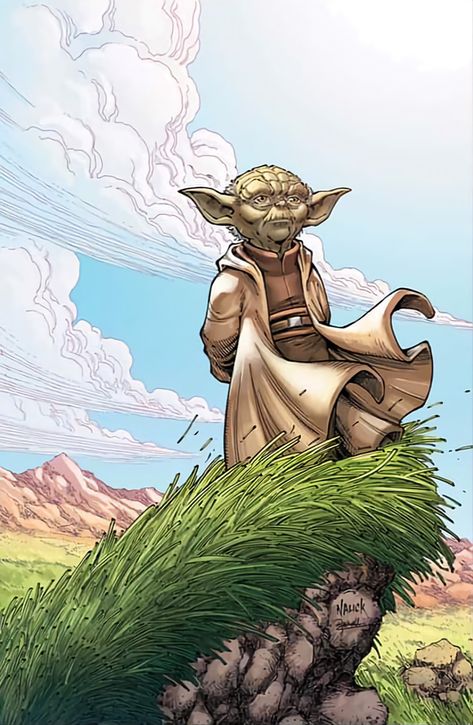 Todd Nauck, Terrifying Stories, Comic Script, Witch History, Master Yoda, Attack Of The Clones, Jedi Master, Marvel Comic Character, Star Wars Artwork