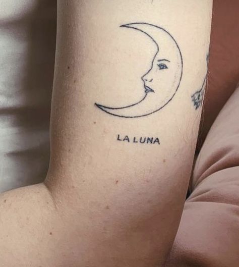 Luna Tattoo, Z Tattoo, Thigh Tattoos Women, Classy Tattoos, Dainty Tattoos, Dream Tattoos, Word Tattoos, Simplistic Tattoos, Mini Tattoos