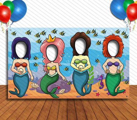 Pirate Props, Mermaid Pirate Party, Pirate Face, Party Selfie, Pirate Photo, Pirate Room, Face Cut Out, Shark Photos, Pirate Decor