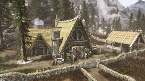 Elysium Estate SSE 5.0 = Mid-sized Skyrim SE house mod Skyrim House, Skyrim Mod, Types Of Fiction, Skyrim Special Edition Mods, Skyrim Mods, Spa Rooms, Crazy House, Black Tree, Games Images