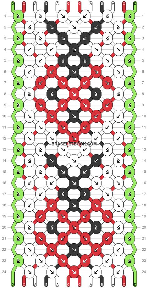 Ladybug Friendship Bracelet Pattern, Ladybug Friendship Bracelet, Ladybug Bracelet Pattern, Friendship Patterns, Ladybug Bracelet, Bracelet Template, Bracelet Stuff, String Bracelet Patterns, Bracelets Handmade Diy