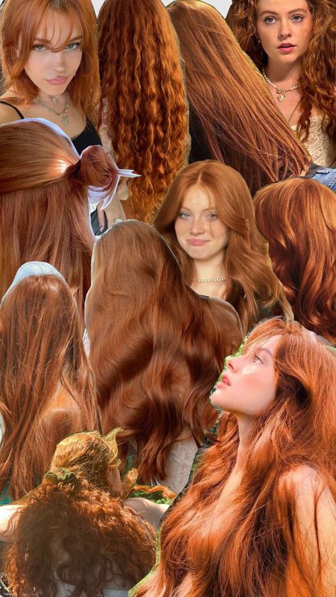 ginger hair🍂 Ginger Layered Hair, Ginger Hair Costume Ideas, Ginger Hair Styles, Ginger Head, Red Hair Freckles, 80s Hair, Golden Hair, Better Version, Ginger Hair