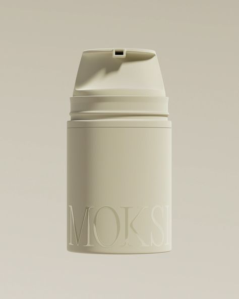 Moksi – Visual Journal Skincare Bottle, Cosmetic Package, Typography Packaging, Skincare Branding, Packaging Design Trends, Skincare Packaging, Skin Care Packaging, Luxury Cosmetics, Cosmetic Design