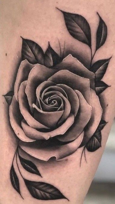 40+ Amazing Black Rose Tattoo Ideas|#tattoo #handtattoo #tattoos #rosetattoo #tattoorose 663 Black And Grey Rose Tattoo, Rose Tattoo With Name, Black Rose Tattoo, Pilot Tattoo, Rose Tattoo Stencil, Rose Tattoo Ideas, Single Rose Tattoos, Simple Rose Tattoo, Realistic Rose Tattoo