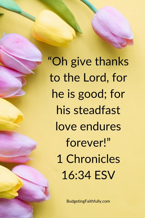 What can you thank God for today? God has shown me grace and compassion! He is faithful to keep His promises! His love is steadfast and it endures forever! Follow for inspiration. Idealist Quotes, Bible Quotations, Verse For Today, The Idealist Quotes, Grateful To God, He Is Faithful, Biblical Scriptures, Faith Verses, Bible Verse For Today