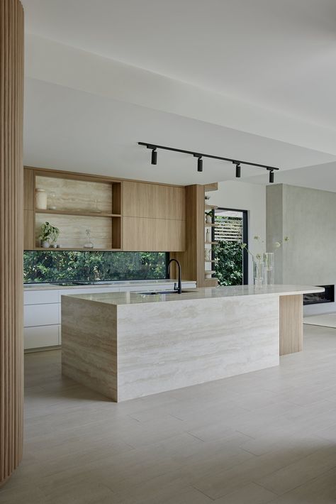 Clayfield Residence — North Interiors Bulthaup Kitchen, Black Taps, Timeless Interior, Dream Kitchens Design, House Design Kitchen, Kitchen Room Design, Kitchen Inspiration Design, Minimalist Kitchen, Residential Design