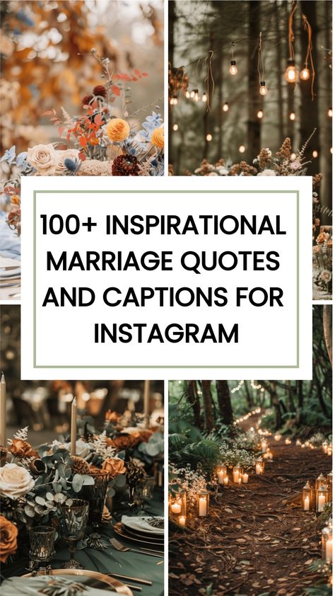 Marriage is an amazing experience. It can be fun, hard, and very inspiring. Sharing your life with someone who truly knows and cares for you is wonderful. This person is your partner, your best friend, so check out these 100+ Inspirational Marriage Quotes And Captions to let them know how much you love them. Instagram Marriage Captions, Stranger To Lovers Quotes, Love Marriage Captions Instagram, Married Quotes Newlyweds, Soon To Be Married Quotes, Christian Wedding Quotes, Wedding Photo Quotes, Marry Your Best Friend Quotes, Marry Best Friend Quote