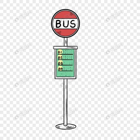 Bus Stop Drawing, Singing Drawing, Bus Stop Sign, Bus Stop Design, Png Hd, Stop Sign, Transparent Image, Stick Figure, Cricut Craft Room